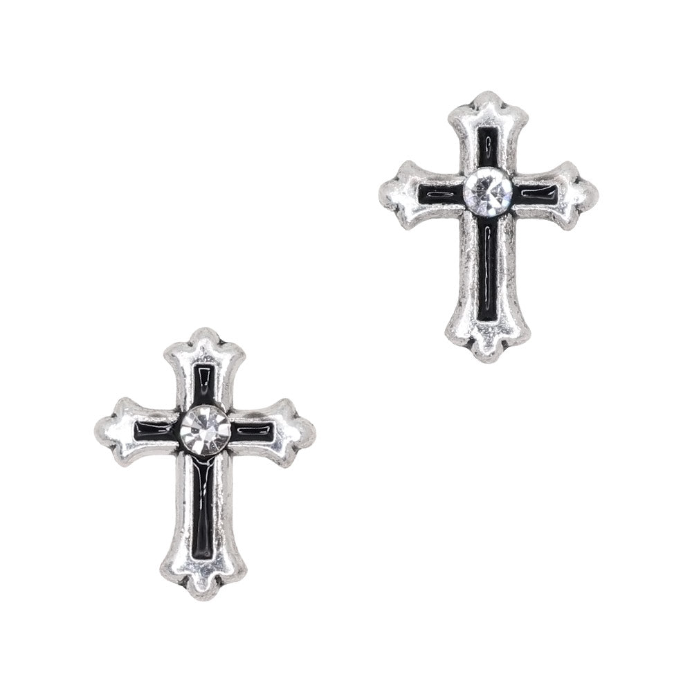 Gothic Cross / Silver Gothic Cross / Silver Halloween Nail Charms Decor Art Supply