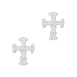 Halloween Nail Charm Thorn Cross / White