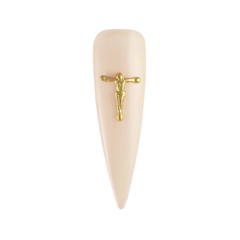 Nail Art Jewelry Retro Charms / Crucifix / Gold