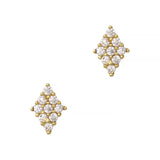 Daily Charme Nail Art Charms Mini Rhombus / Zircon Charm / Gold