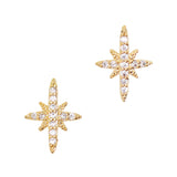 Daily Charme Nail Art Charms Cosmic Sparkle / Zircon Charm / Gold