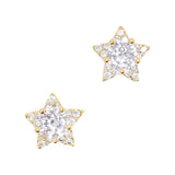 Daily Charme Nail Art Charms Mystical Star / Zircon Charm / Gold