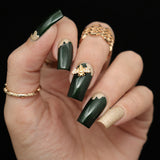 Daily Charme Nail Art Charms Honeybee / Zircon Charm / Gold Bee