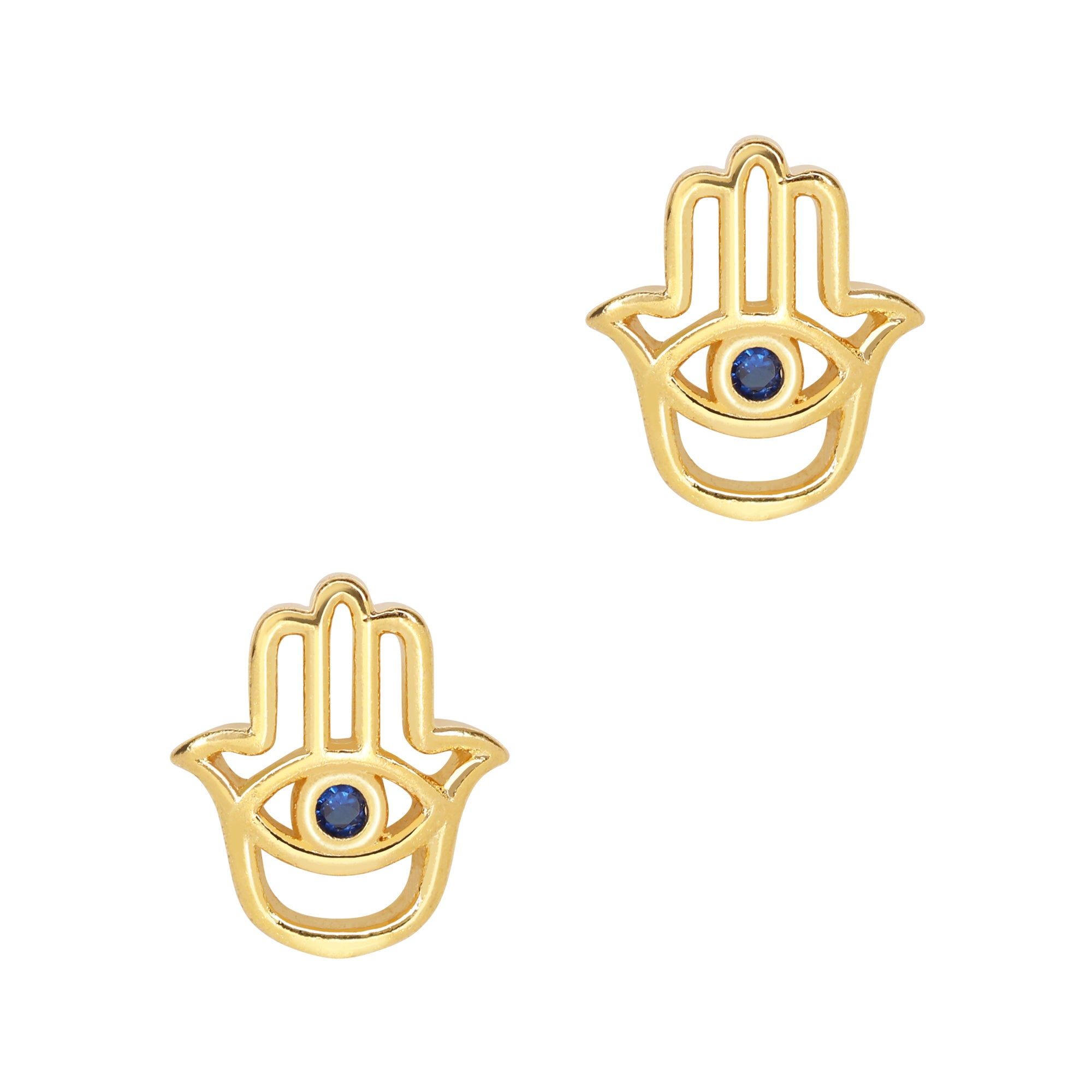 Hamsa / Zircon Charm / Gold Hamsa / Zircon Charm / Gold Nail Jewelry Decor Quality