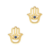 Hamsa / Zircon Charm / Gold Nail Jewelry Decor Quality