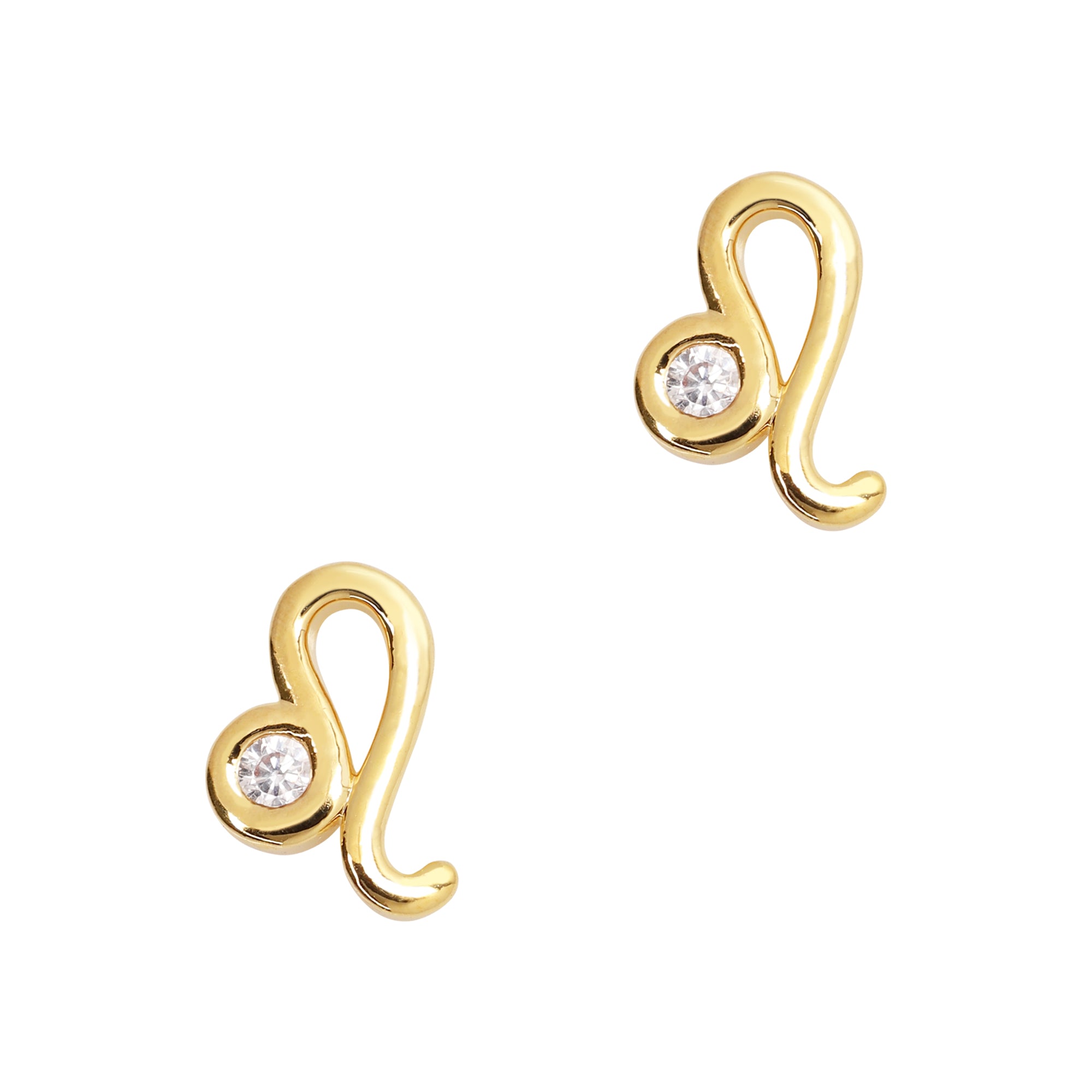 Leo / Zodiac Sign Zircon Charm / Gold Leo / Zodiac Sign Zircon Charm / Gold Nail Jewel Gem Decor Design