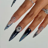 Daily Charme Nail Art | Crystalline Shield / Zircon Charm / Silver