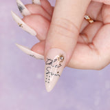 Chic Nail Art Sticker / Mystical Elements / Black Sun Eye Moon Tattoo Elements