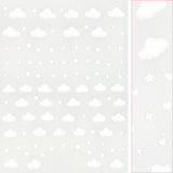 Daily Charme Nail Art | Kawaii Nail Art Sticker / White Dreamy Clouds