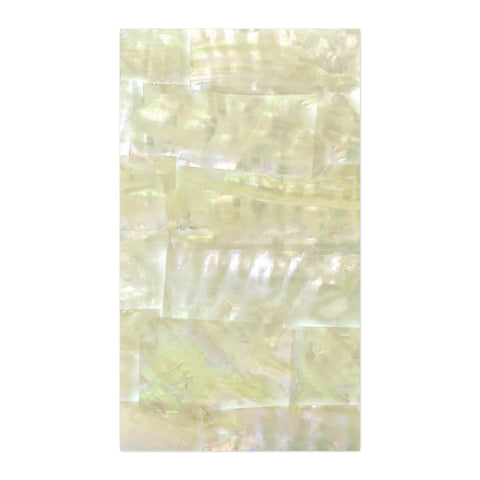 Natural Shell Sheet Sticker / White Nacre | Summer Ocean Nail Art