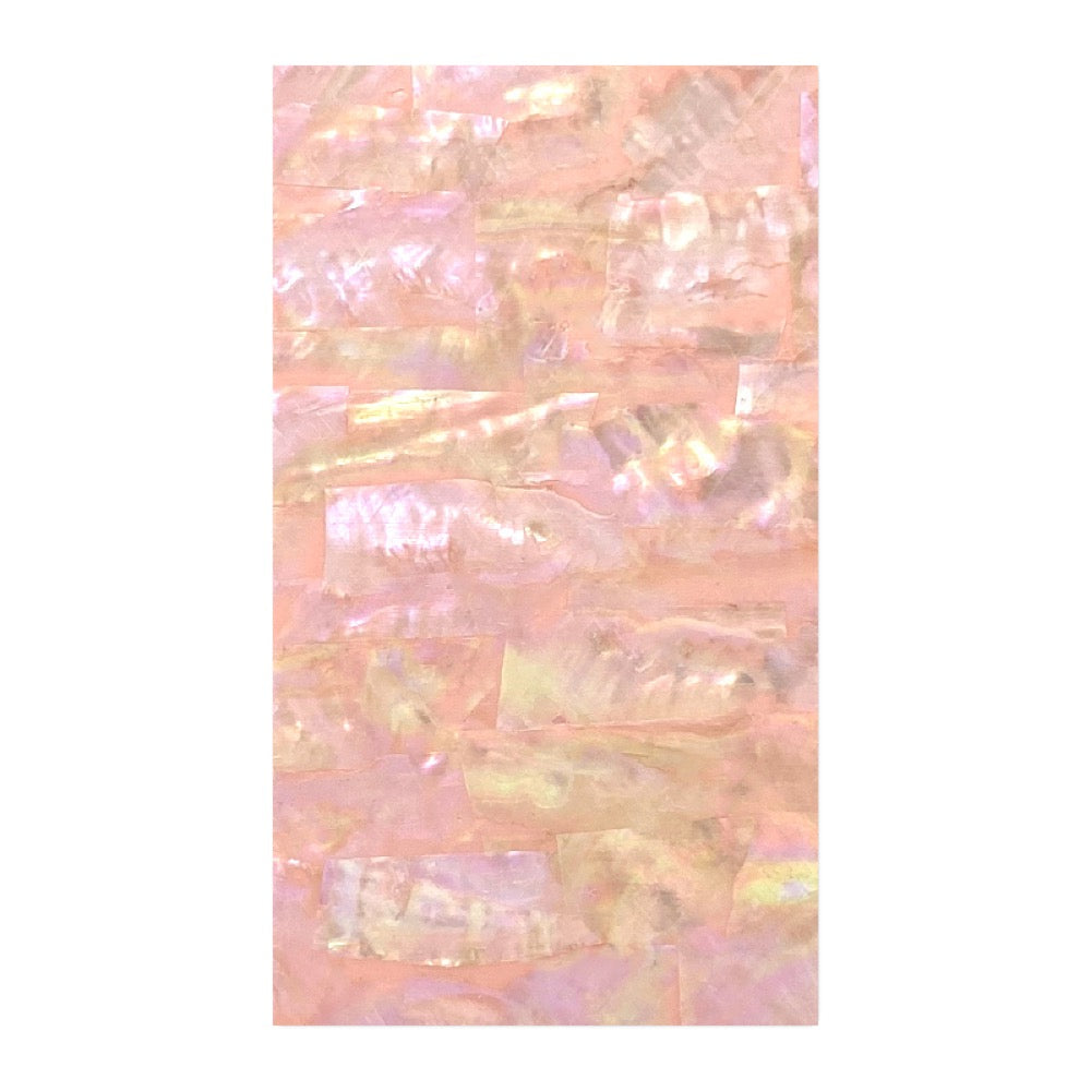 Natural Shell Sheet Sticker / Peach Nacre Natural Shell Sheet Sticker / Peach Nacre | Summer Ocean Nail Art