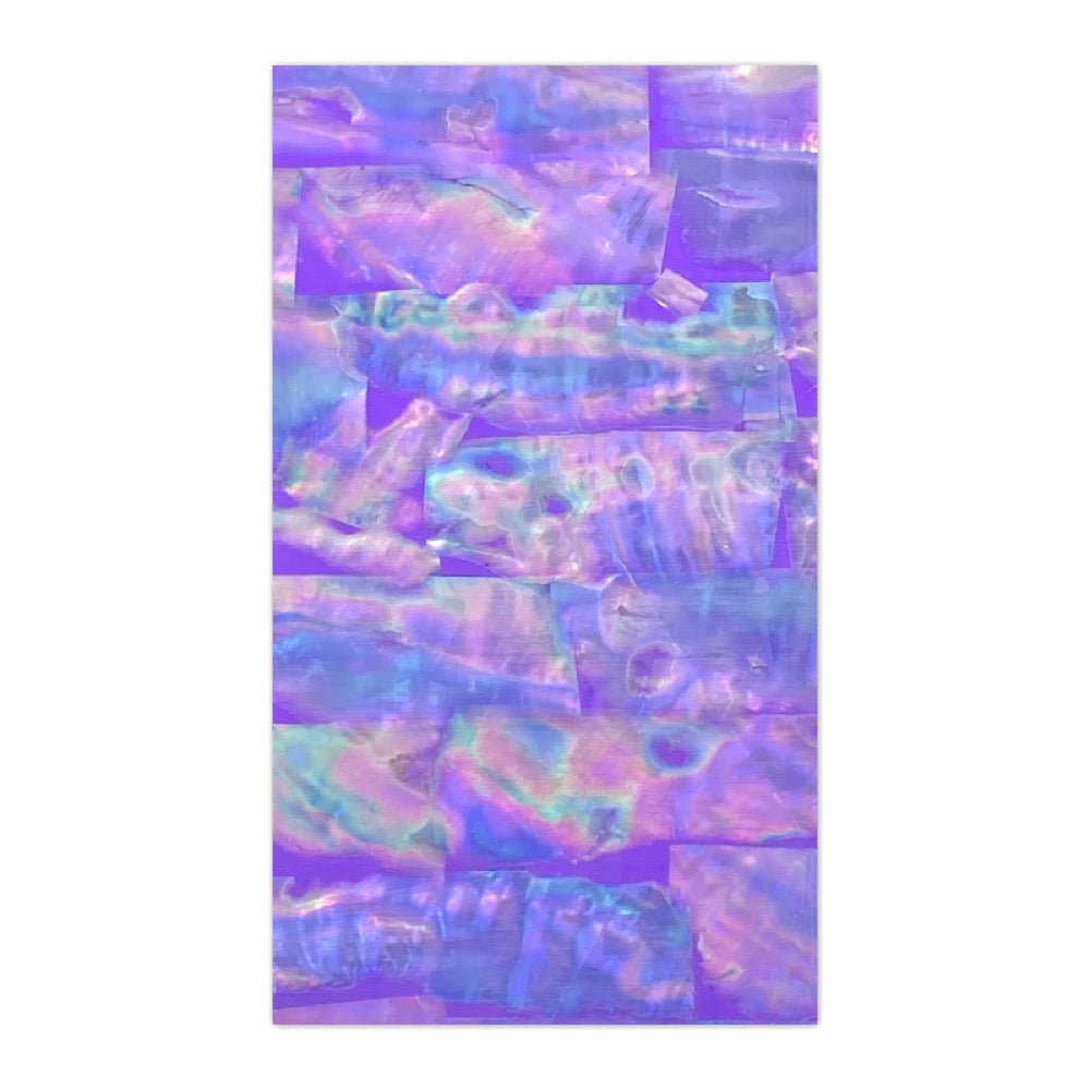 Natural Shell Sheet Sticker / Purple Nacre Natural Shell Sheet Sticker / Purple Nacre | Summer Ocean Nail Art