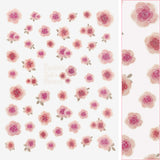 Floral Nail Art Sticker / Watercolor Roses