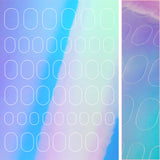 Iridescent Aurora Nail Art Sticker / Classic Squoval