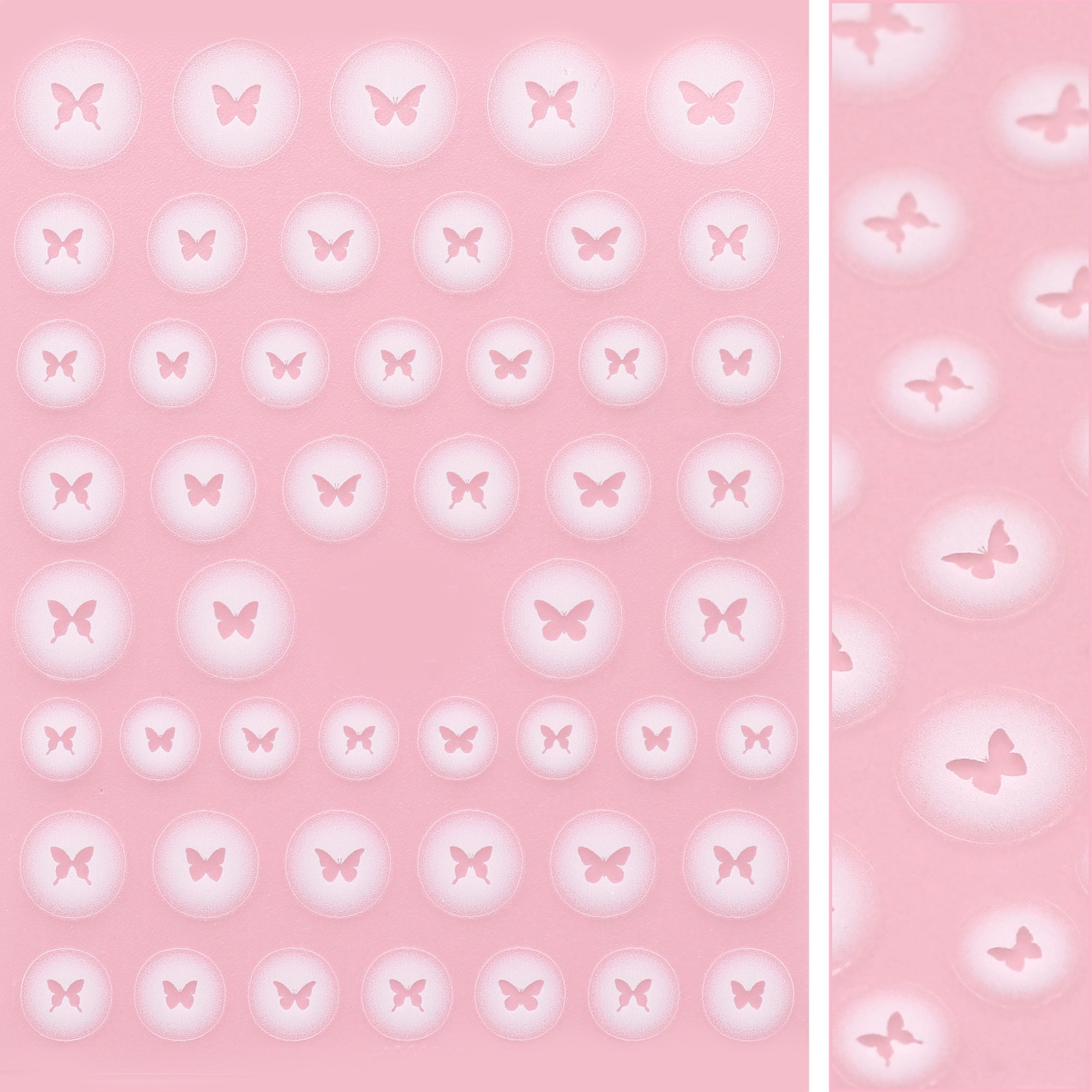 Kawaii Nail Art Sticker / Airbrush Butterflies Kawaii Nail Art Sticker / Airbrush Butterflies White Butterfly Decal