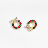 Nail Art Decoration - Holiday Wreath