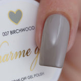 Charme Gel / 007 Birchwood Gray Taupe Neutral Nail Polish