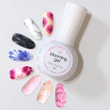 Daily Charme Blooming Gel Nail Art Watercolor Effect Samples Marble Flowers Roses