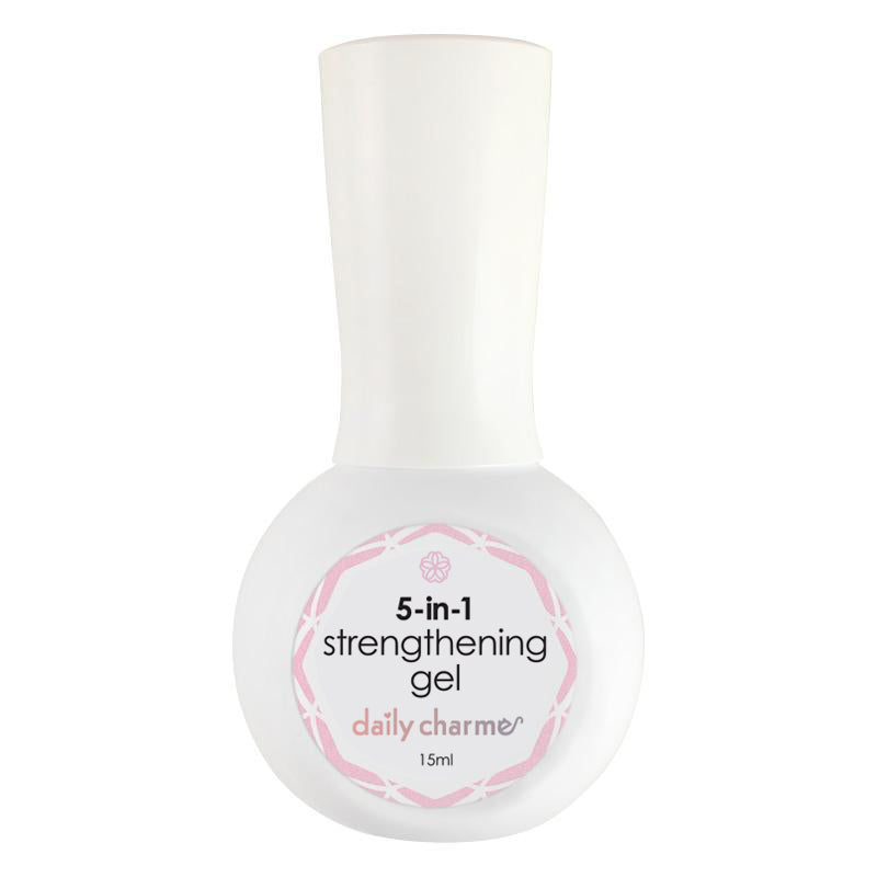 Daily Charme 5-in-1 Strengthening Gel Daily Charme 5-in-1 Strengthening Gel Clear Soak-Off Multi-Use