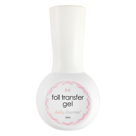 Daily Charme Foil Transfer Gel Bundle Nail Art Lace Pattern Oil Spill Pearl