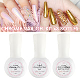 Daily Charme Chrome Nail Gel Kit | Gel Nail Art Bundle Deal