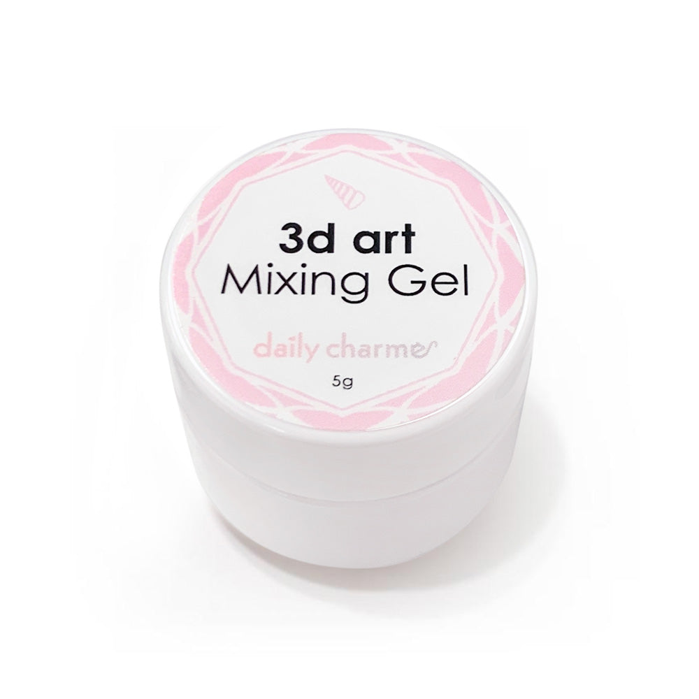 Daily Charme 3D Art Mixing Gel Daily Charme 3D Art Clear Mixing Gel Unicorn Seashell Nail Art