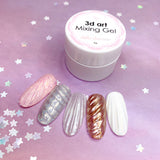 Daily Charme 3D Art Clear Mixing Gel Unicorn Seashell Nail Art