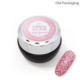 Daily Charme Glittery Art Gel / Rose Pink Potted Nail Polish Gel