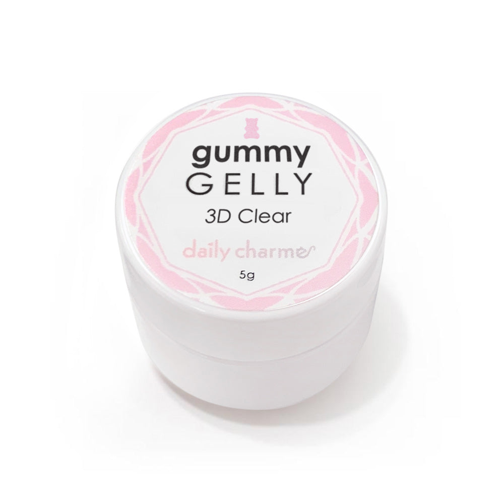 Daily Charme 3D Gummy Gelly / Clear Daily Charme 3D Gummy Gelly | Clear Sculpting Gel for Nail Art