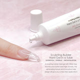 Daily Charme Sculpting Builder Hard Gel in a Tube / HEMA Free / Clear