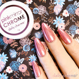 Mirror Pink Chrome Powder New Nail Art Best Quality Rose