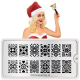 Daily Charme Nail Art Stamping Moyou London Festive 38