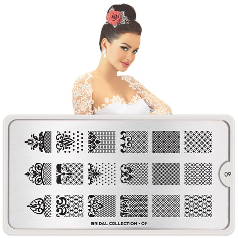 Daily Charme Nail Supply Nail Art Stamping Moyou London Bridal 09
