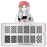 Moyou London Flower Power 10 - Textile Floral Prints Palettes Large