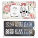 Moyou London Flower Power 10 - Textile Floral Prints Palettes Large