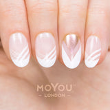 Daily Charme Moyou London Nail Art Stamping Plate / Frenchy 13