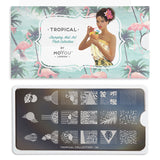 Daily Charme Nail Supply Nail Art Moyou London Stamping plate Tropical 26