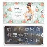 Daily Charme Nail Stamping - Moyou London Stamping Plate Bridal 03
