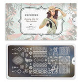 Daily Charme Moyou London Nail Stamping Plate Exporer 34 Plate