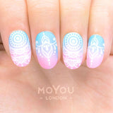 Daily Charme Nail Art Stamping Plate Moyou London Henna 4