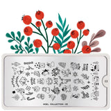 MoYou London Stamping Plate Nail Art Noel 03 - Festive Creatures
