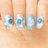 MoYou London Stamping Plate Nail Art Noel 04 - Oh Holy Night