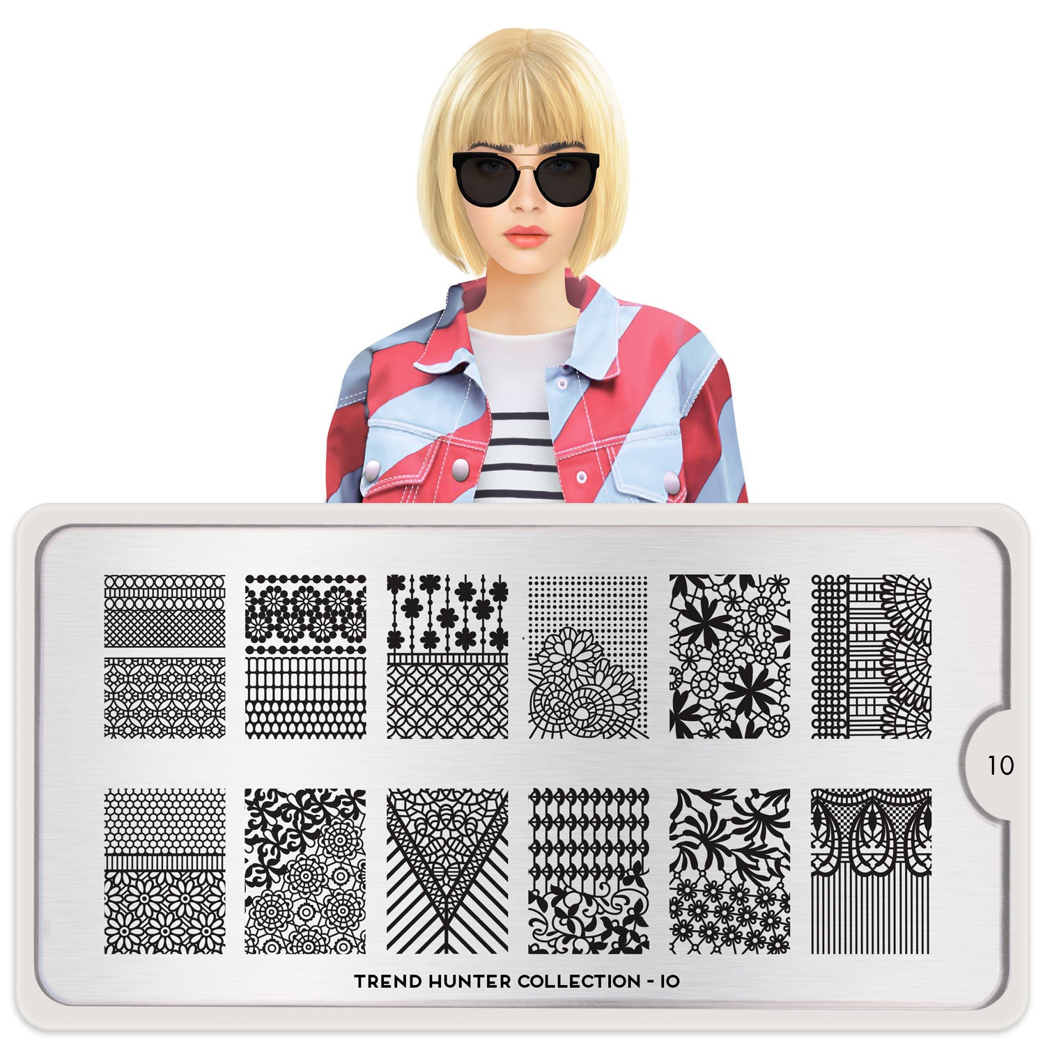 Trend Hunter 10 Daily Charme Moyou London Stamping Plate Trend Hunter 10