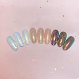 Aurora Fairy Dust Magic Glitter Rainbow Nail Art Supplies