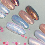 Aurora Fairy Dust Magic Glitter Rainbow Nail Art Supplies