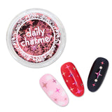 Chameleon Star Sparkle Glitter Mix / Starlight Pink Green Nail Art