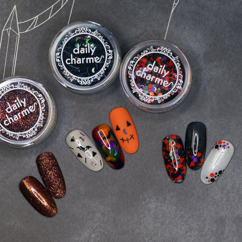 Spooky Halloween Glitter Mix for Nail Art / Vampire Blood