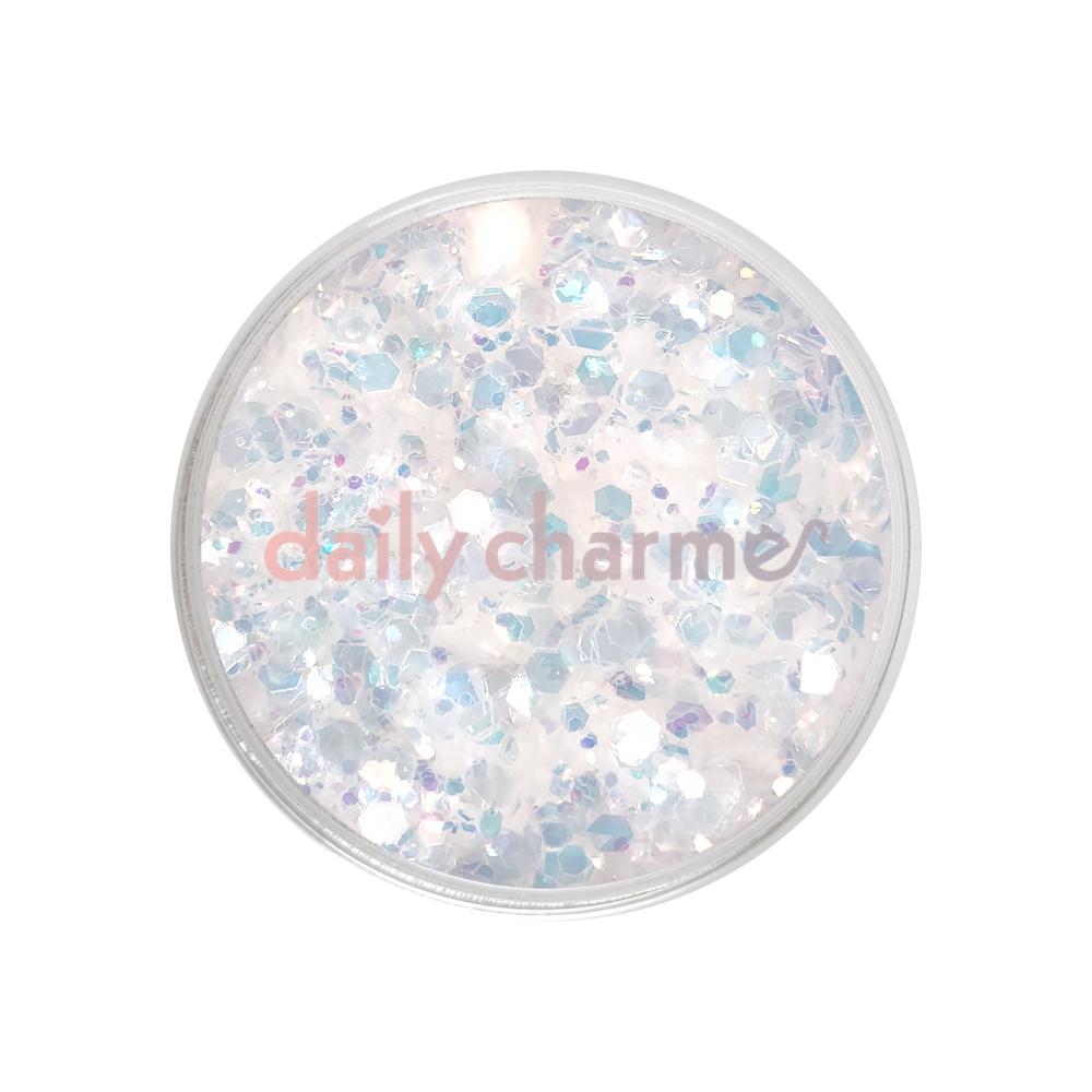 Aurora Mixed Transparent Iridescent Hex Glitter / 10G Aurora Mixed Transparent Iridescent Hex Glitters / 20G Nail Art