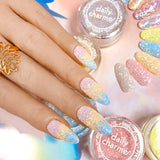 Pastel Iridescent Glitter / Sea Salt Ice Cream Nail Art Glitter