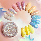 Pastel Iridescent Glitter / Strawberry Shortcake Pink Nail Art Glitter